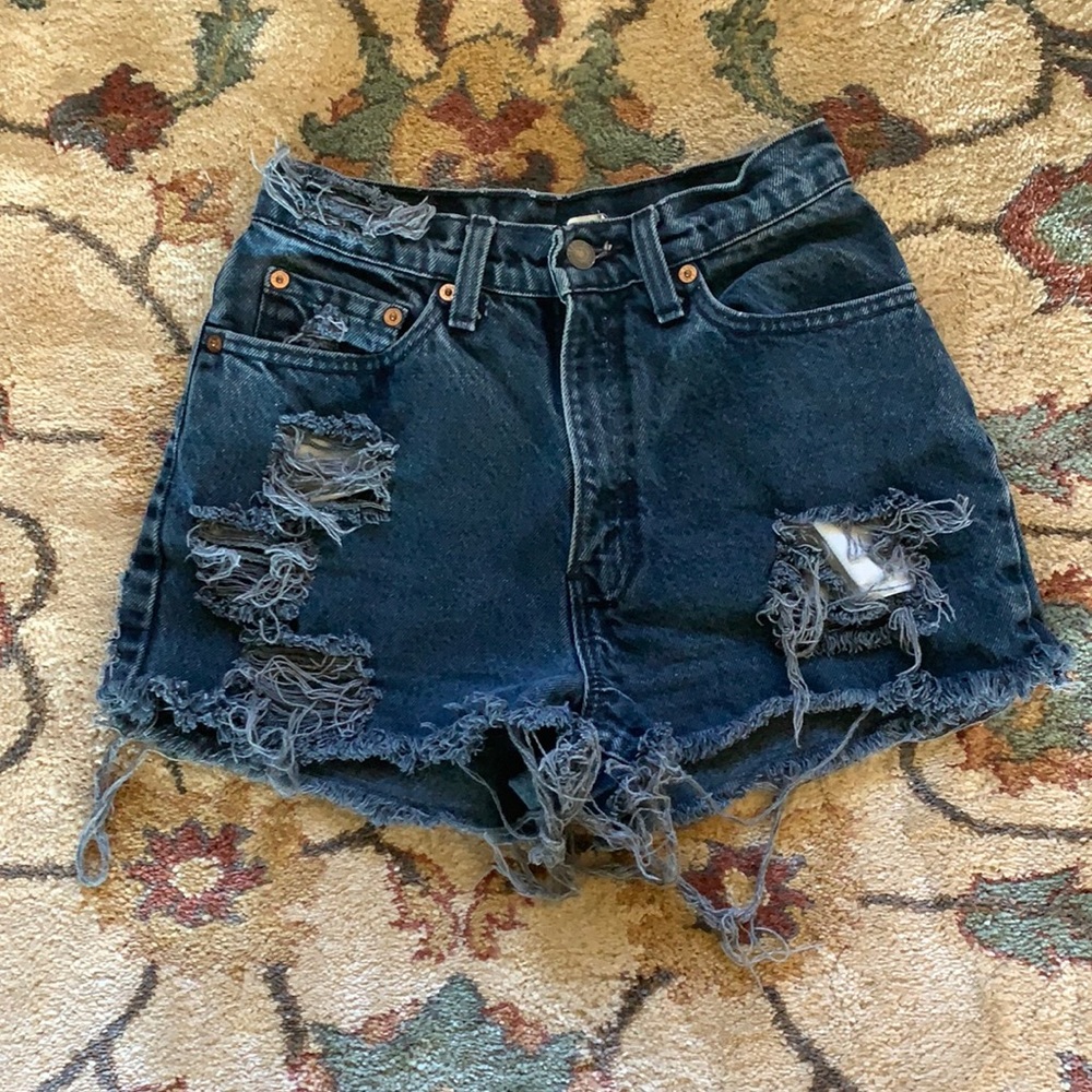 Levi shorts! Super cute, high waisted!